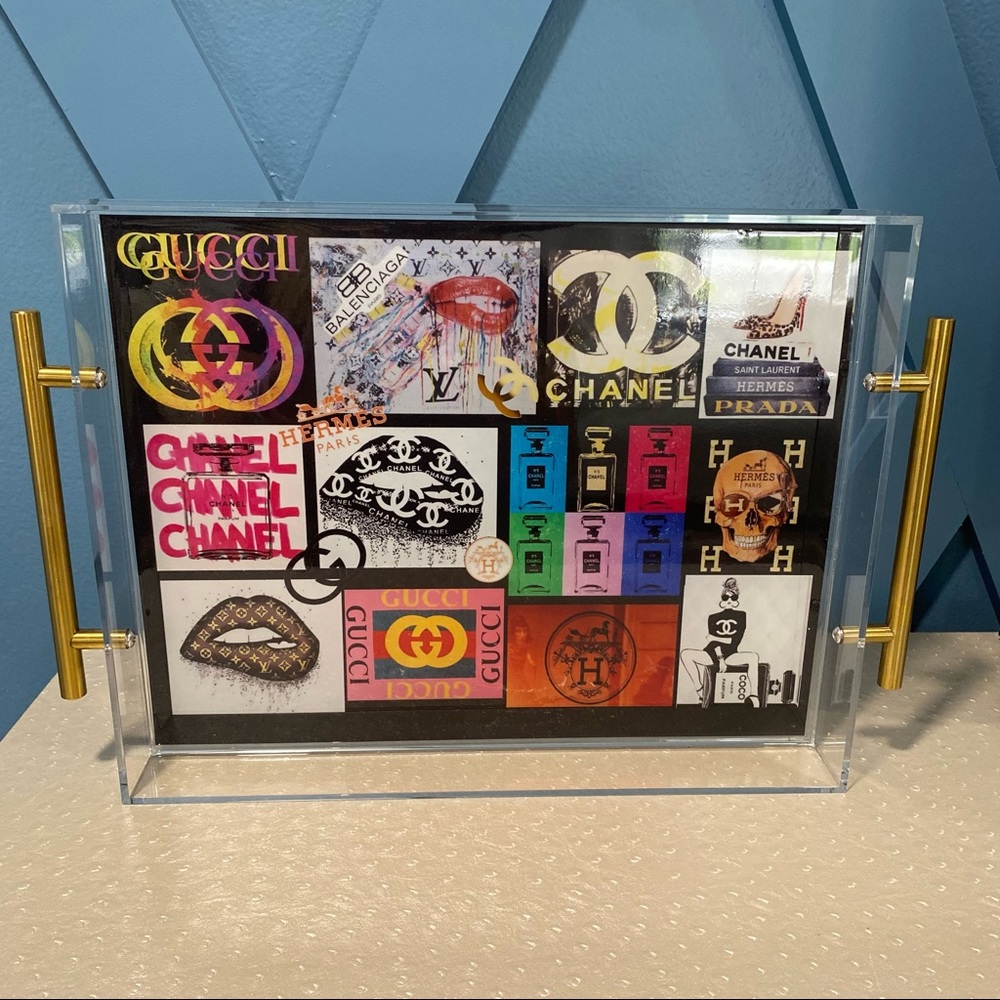 Brand New! Custom Designer Art Tray!
